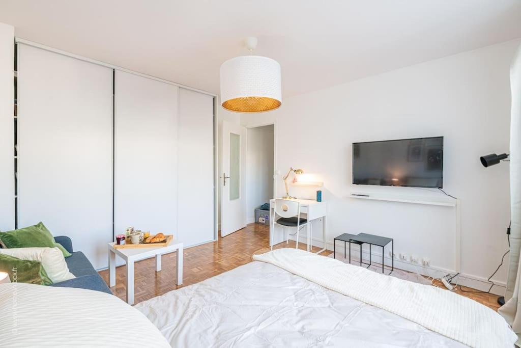 Ferienwohnung Suresnes : Appart Cosy Au Pied De Paris La Defense Exterior foto